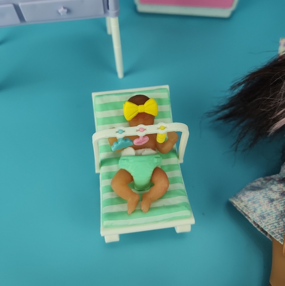 Mattel Curvy Barbie Extra Hispanic Doll Zuru My Mini Baby Girl + Accessories Lot - Picture 5 of 12